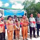 Kepala Dinas Pertanian Sintang Hadiri Peresmian Jembatan Merah Baru di Desa Terusan, Hasil CSR PT Wahana Plantation